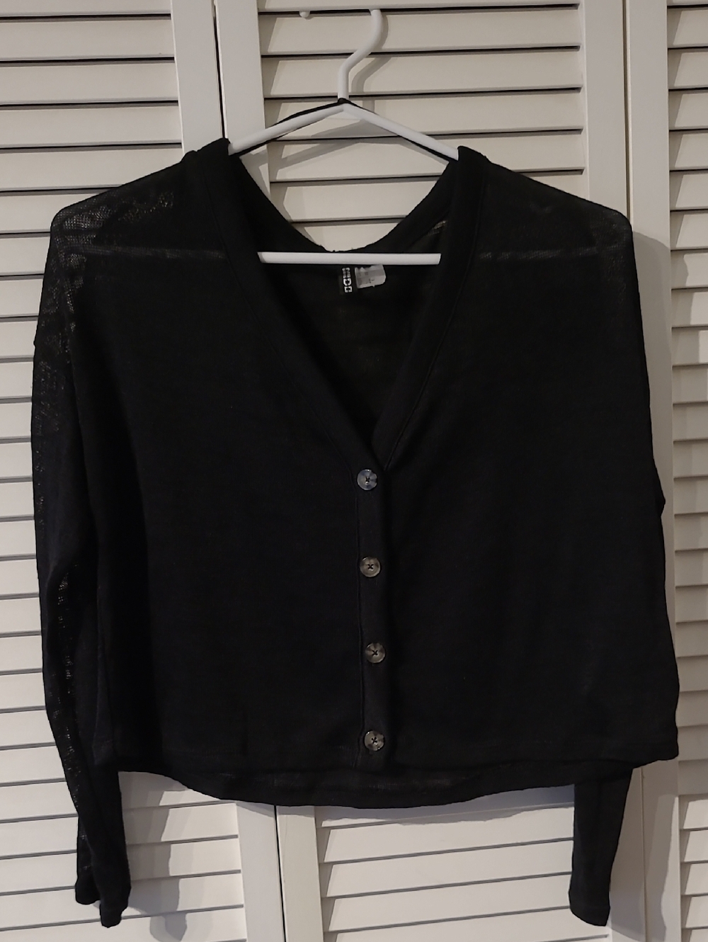 69. Super light oversized cropped cardi